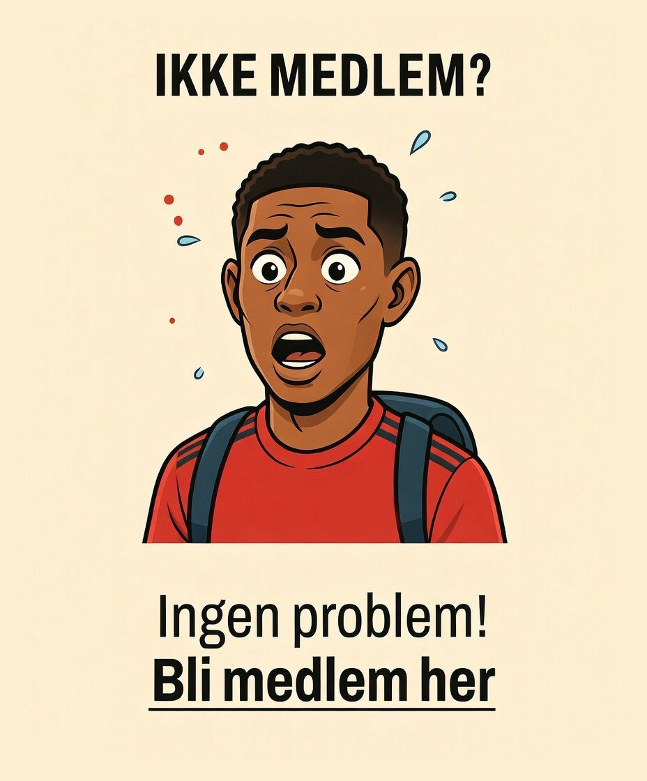 klikk her hvis du vil bli medlem for å kjøpe billetter